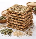 Mixed Seed Crackers | Saaten-Cracker (Knusprige Samen-Cracker) 250g
