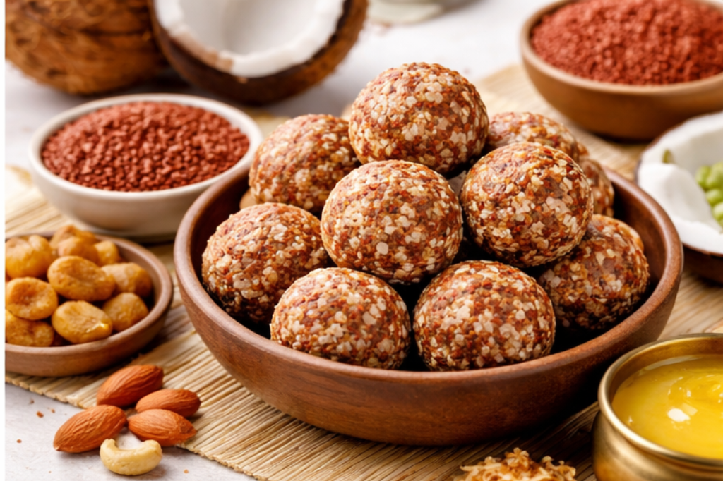 Aliv (Halim) Seed & Coconut Laddus