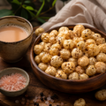 Roasted Makhana (LOTUS seeds) – Himalayan Pink Salt & Black Pepper Flavour 100g